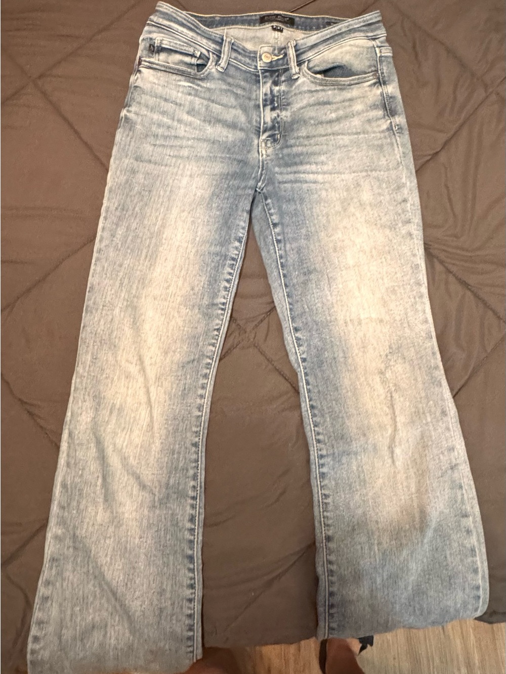 Judy Blue Light Wash Flare Jeans